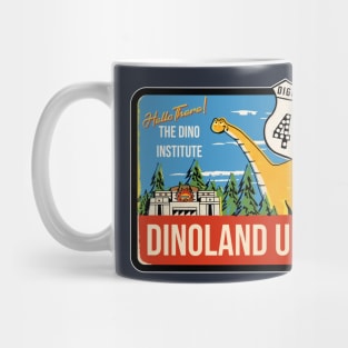 Vintage Dinoland Mug